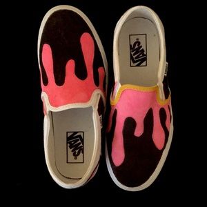 Custom painted Vans